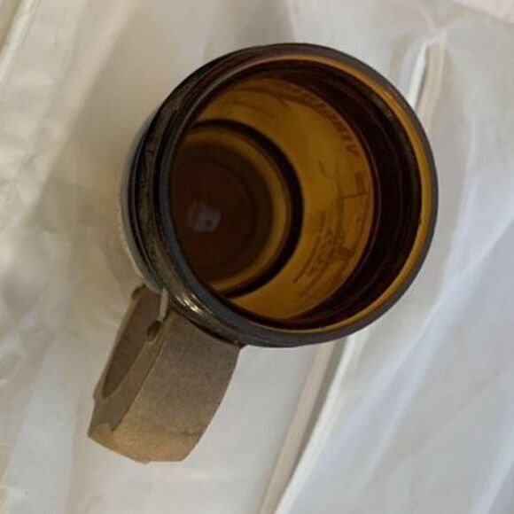 Virginia Beach Norwegian Lady Fun In The Sun Souvenir Brown Wood Handled Mug - Picture 4 of 5